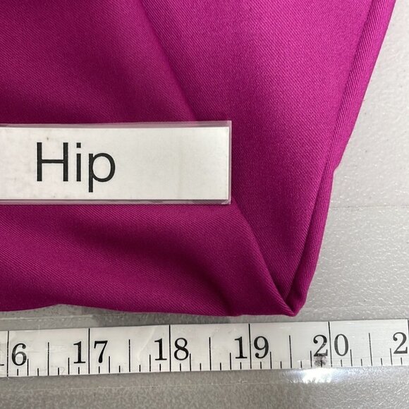 Daisy Dapper Retro Dress A-Line Midi V Neck Purple NWT Size Large L - Picture 16 of 16